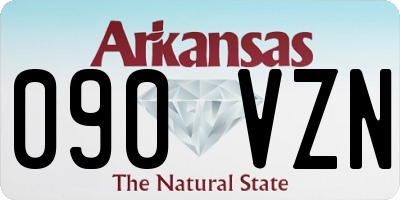 AR license plate 090VZN