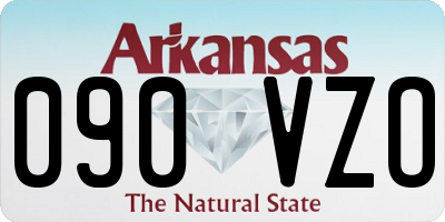 AR license plate 090VZO