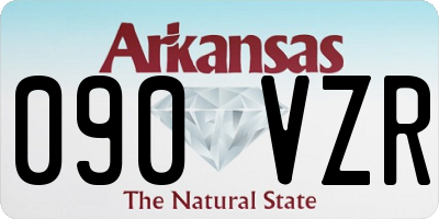 AR license plate 090VZR