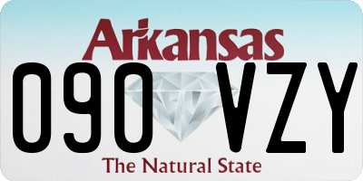 AR license plate 090VZY