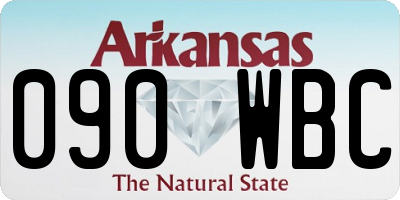 AR license plate 090WBC