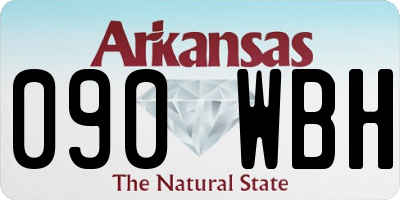 AR license plate 090WBH