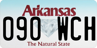 AR license plate 090WCH