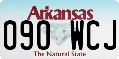 AR license plate 090WCJ