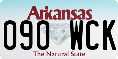 AR license plate 090WCK