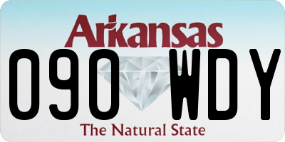 AR license plate 090WDY