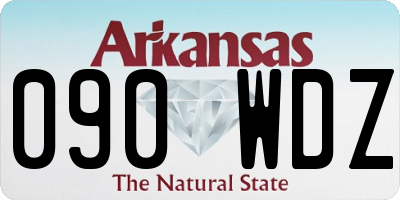 AR license plate 090WDZ
