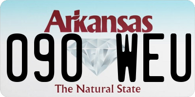 AR license plate 090WEU