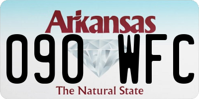 AR license plate 090WFC
