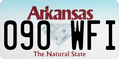 AR license plate 090WFI