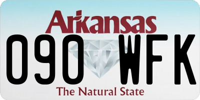 AR license plate 090WFK