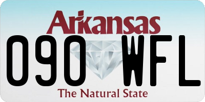 AR license plate 090WFL