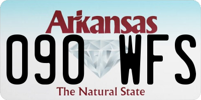 AR license plate 090WFS