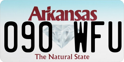 AR license plate 090WFU