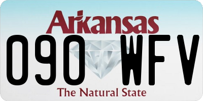 AR license plate 090WFV