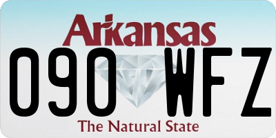 AR license plate 090WFZ