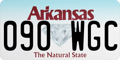 AR license plate 090WGC