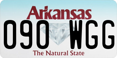 AR license plate 090WGG