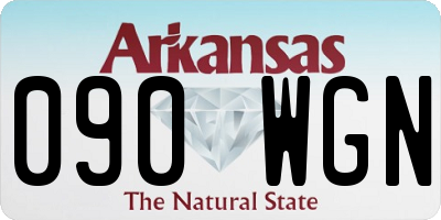 AR license plate 090WGN