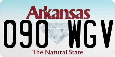 AR license plate 090WGV
