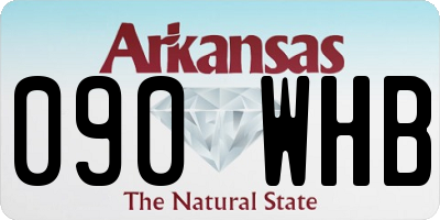 AR license plate 090WHB