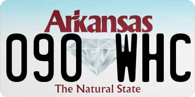 AR license plate 090WHC