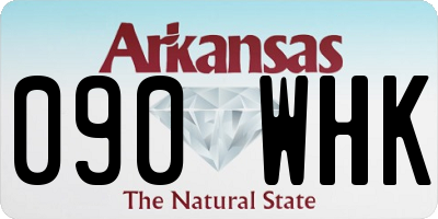 AR license plate 090WHK