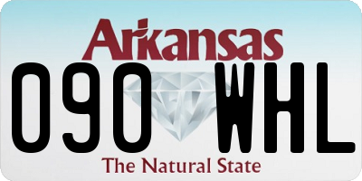AR license plate 090WHL