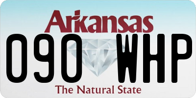 AR license plate 090WHP