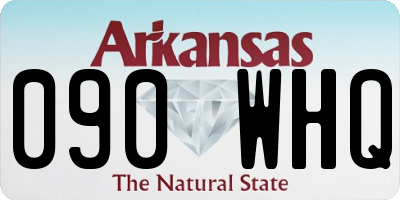AR license plate 090WHQ