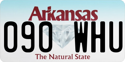 AR license plate 090WHU