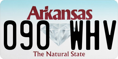 AR license plate 090WHV