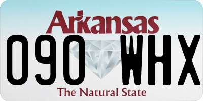AR license plate 090WHX