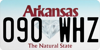 AR license plate 090WHZ