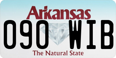 AR license plate 090WIB
