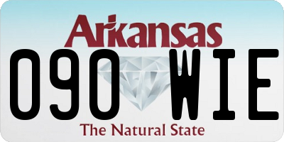 AR license plate 090WIE