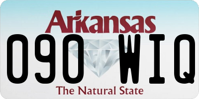 AR license plate 090WIQ
