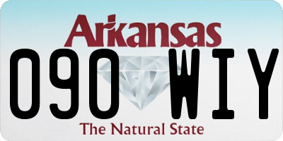 AR license plate 090WIY