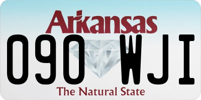 AR license plate 090WJI