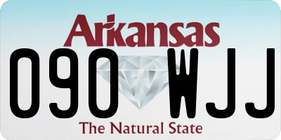 AR license plate 090WJJ