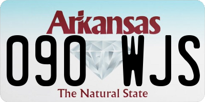 AR license plate 090WJS