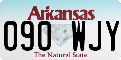 AR license plate 090WJY