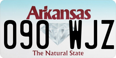 AR license plate 090WJZ