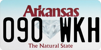 AR license plate 090WKH