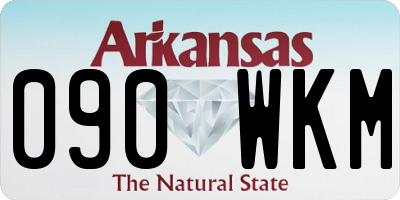 AR license plate 090WKM