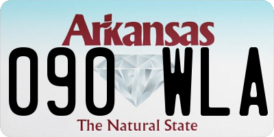 AR license plate 090WLA
