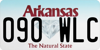 AR license plate 090WLC