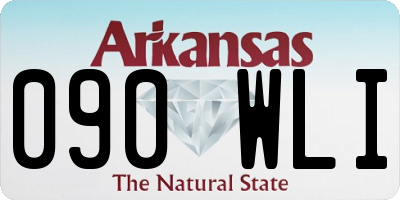 AR license plate 090WLI