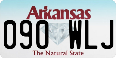 AR license plate 090WLJ