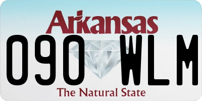 AR license plate 090WLM